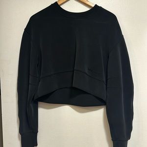 Lululemon Softstream Crop Sweatshirt - Blue/Gray